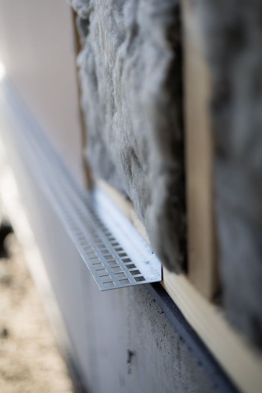 Hiirilista L-malli, 1250 mm - Sinkitty teräs